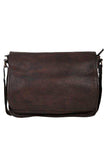 Scully CHOCOLATE MESSENGER BAG - Scully Leather - Flyclothing LLC