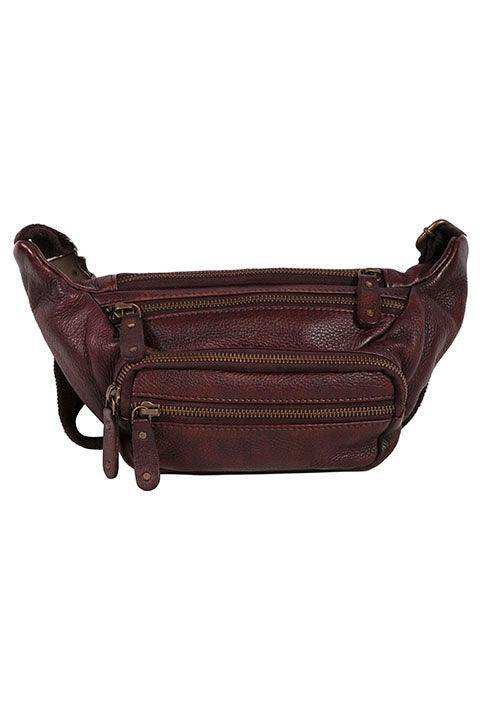Scully CHOCOLATE WAIST POUCH - Scully Leather - Flyclothing LLC
