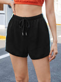 Side Stripe Drawstring Shorts - Trendsi - Flyclothing LLC
