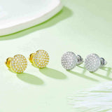 Moissanite 925 Sterling Silver Earrings - Trendsi - Flyclothing LLC