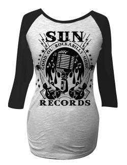 Steady Clothing Sun Records Rockabilly Raglan - Flyclothing LLC