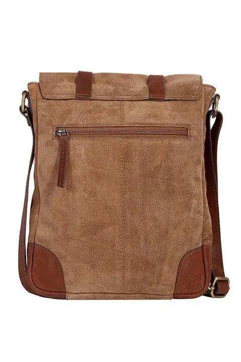 Scully BROWN MESSENGER BAG - Scully Leather - Flyclothing LLC