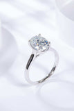 2.5 Carat Moissanite Solitaire Ring - Trendsi - Flyclothing LLC