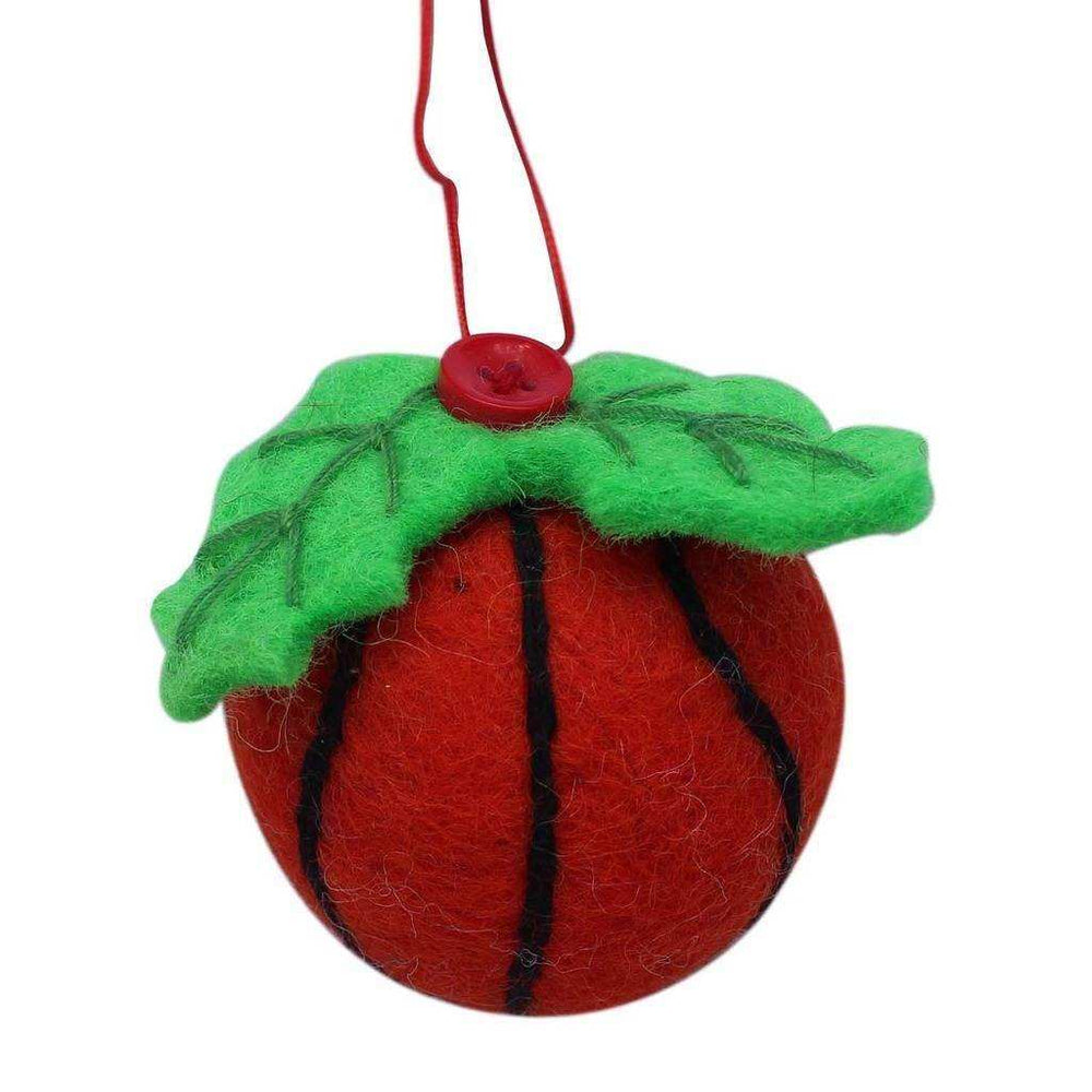 Basketball Felt Ornament - Global Groove (H) - Global Groove (H) - Flyclothing LLC