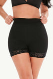 Full Size Pull-On Lace Trim Shaping Shorts - Trendsi - Flyclothing LLC
