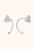 Moissanite 925 Sterling Silver Earrings - Trendsi - Flyclothing LLC