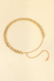 Adjustable Curb Chain Belt - Trendsi - Flyclothing LLC