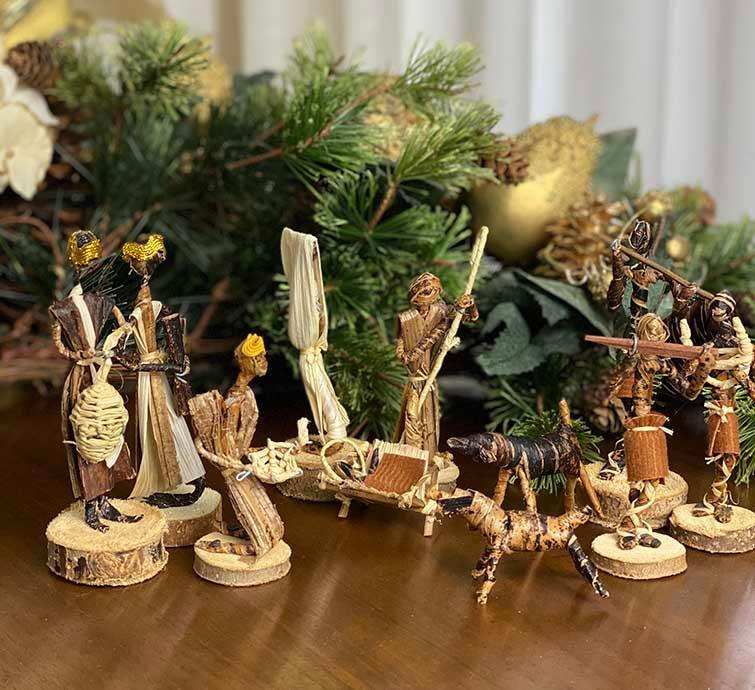 Banana Fiber Nativity Set - Esther Kariuki - Esther Kariuki - Flyclothing LLC