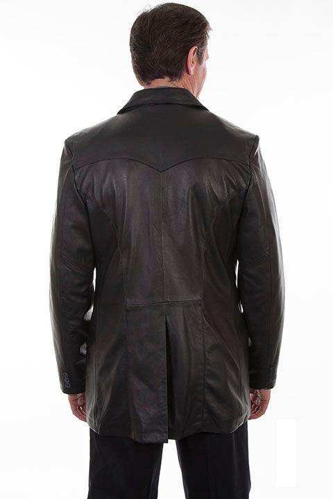 Scully BLACK CAIMAN INSET BLAZER - Scully Leather - Flyclothing LLC