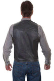 Scully GREY CAIMAN INSET VEST - Scully Leather - Flyclothing LLC