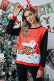 MERRY CHRISTMAS Long Sleeve Sweatshirt - Trendsi - Flyclothing LLC