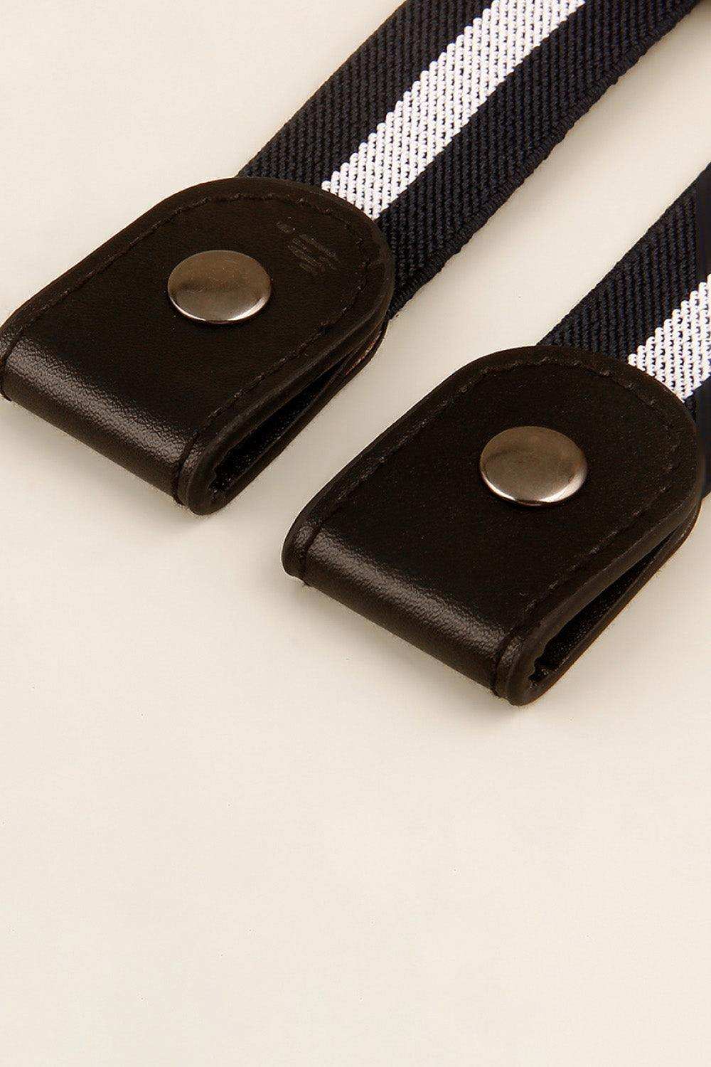 PU Elastic Snap Closure Belt - Trendsi - Flyclothing LLC