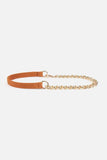 Half Alloy Chain Elastic Belt - Trendsi - Flyclothing LLC