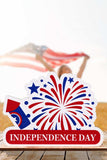 Independence Day Plywood Decor Ornament - Trendsi - Flyclothing LLC