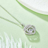 Moissanite 925 Sterling Silver Necklace - Trendsi - Flyclothing LLC