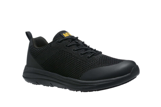 AdTec-Lite Men's Light Weight Non-Slip Work Black Work Sneaker - AdTec - Flyclothing LLC