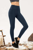 High Waist Skinny Active Pants - Trendsi - Flyclothing LLC