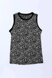 Printed Round Neck Tank - Trendsi - Flyclothing LLC