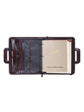 Scully WALNUT TABLET ORGANIZER W/DROP HANDLES - Scully Leather - Flyclothing LLC