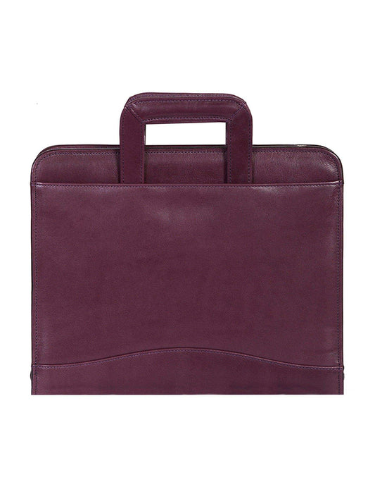 Scully PLUM TABLET ORGANIZER W/DROP HANDLES - Scully Leather - Flyclothing LLC