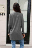 Basic Bae Full Size Open Front Long Sleeve Cardigan with Pockets - Trendsi - Flyclothing LLC