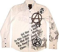 Black Hearts Brigade Anarchy Shirt - Flyclothing LLC