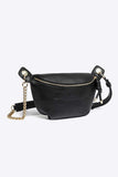 PU Leather Chain Strap Crossbody Bag - Trendsi - Flyclothing LLC