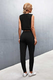 Sleeveless Top and Joggers Set - Trendsi - Flyclothing LLC