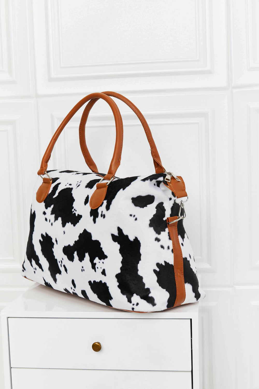 Animal Print Brushed Weekender Bag - Trendsi - Flyclothing LLC