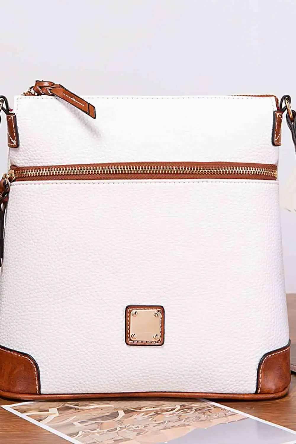PU Leather Crossbody Bag - Trendsi - Flyclothing LLC