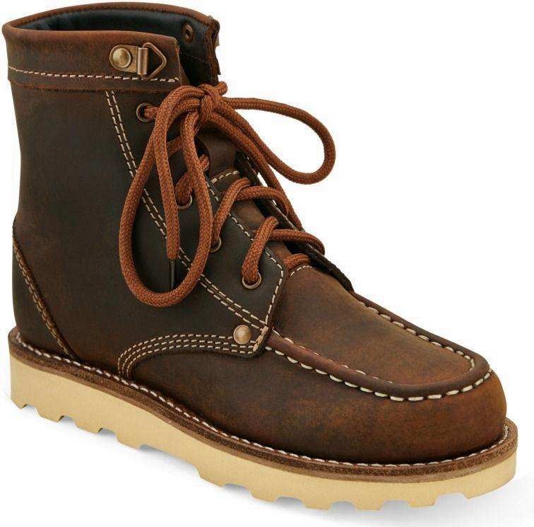 Old West Brown Childrens Outdoor Boots - Old West - Flyclothing LLC