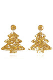 Christmas Tree Acrylic Earrings - Trendsi - Flyclothing LLC
