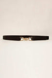 Alloy Buckle Elastic Belt - Trendsi - Flyclothing LLC