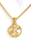 Constellation Pendant Stainless Steel Necklace - Trendsi - Flyclothing LLC