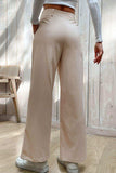 Center Seam Wide Leg Pants - Trendsi - Flyclothing LLC