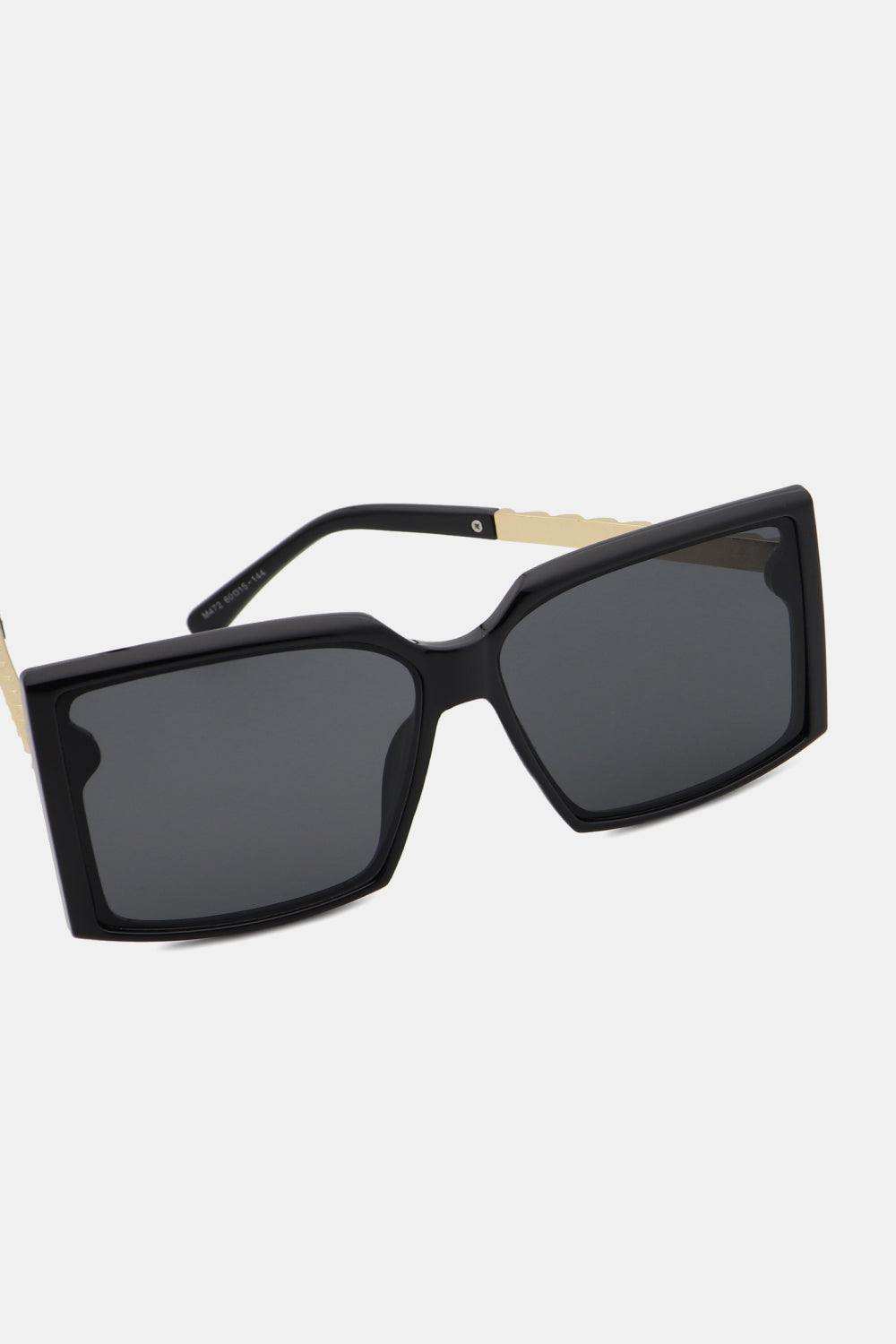 Polycarbonate Frame Square Sunglasses - Trendsi - Flyclothing LLC