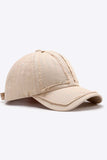Distressed Adjustable Baseball Cap - Trendsi - Flyclothing LLC