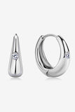Moissanite 925 Sterling Silver Earrings - Trendsi - Flyclothing LLC