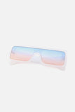 Polycarbonate Frame Rectangle Sunglasses - Trendsi - Flyclothing LLC