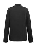 Decorative Button Notched Long Sleeve T-Shirt - Trendsi - Flyclothing LLC