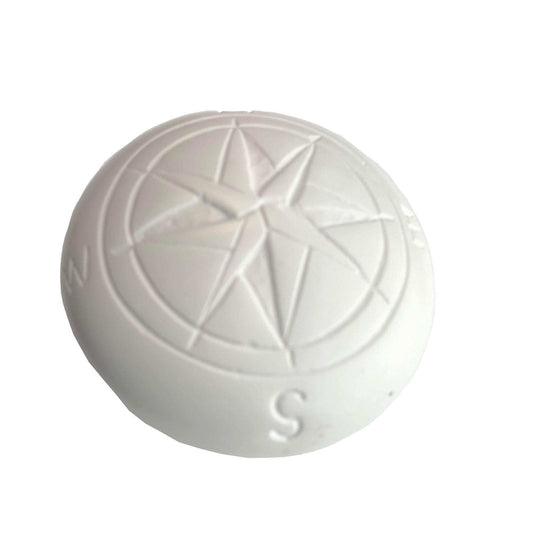 Compass Soapstone Sculpture, Natural Stone - SMOLArt - Flyclothing LLC