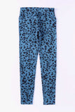 Leopard Print Wide Waistband Leggings - Trendsi - Flyclothing LLC