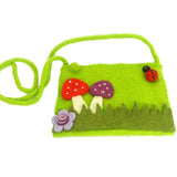 Felt Mushroom Purse - Global Groove (P) - Global Groove (P) - Flyclothing LLC