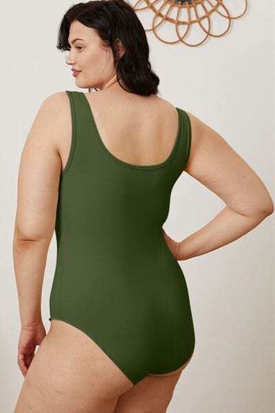 Basic Bae Full Size Square Neck Sleeveless Bodysuit - Trendsi - Flyclothing LLC