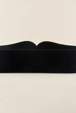 Alloy Buckle Elastic Belt - Trendsi - Flyclothing LLC