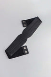 Elastic Wide PU Belt - Trendsi - Flyclothing LLC
