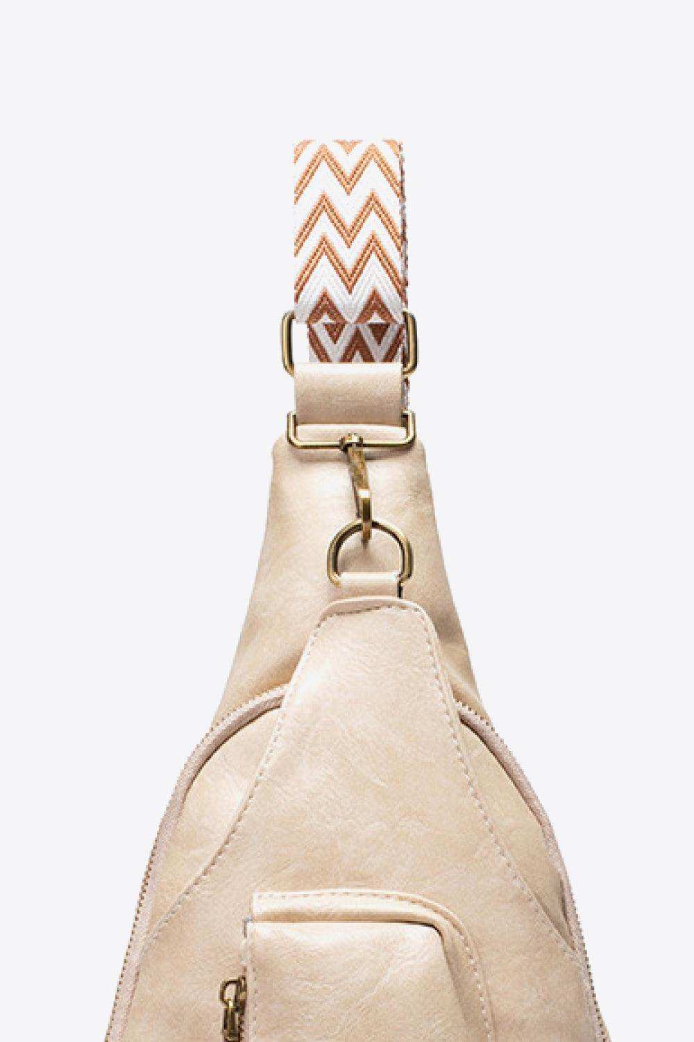 All The Feels PU Leather Sling Bag - Trendsi - Flyclothing LLC