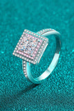 Stay Elegant 1 Carat Moissanite Ring - Trendsi - Flyclothing LLC