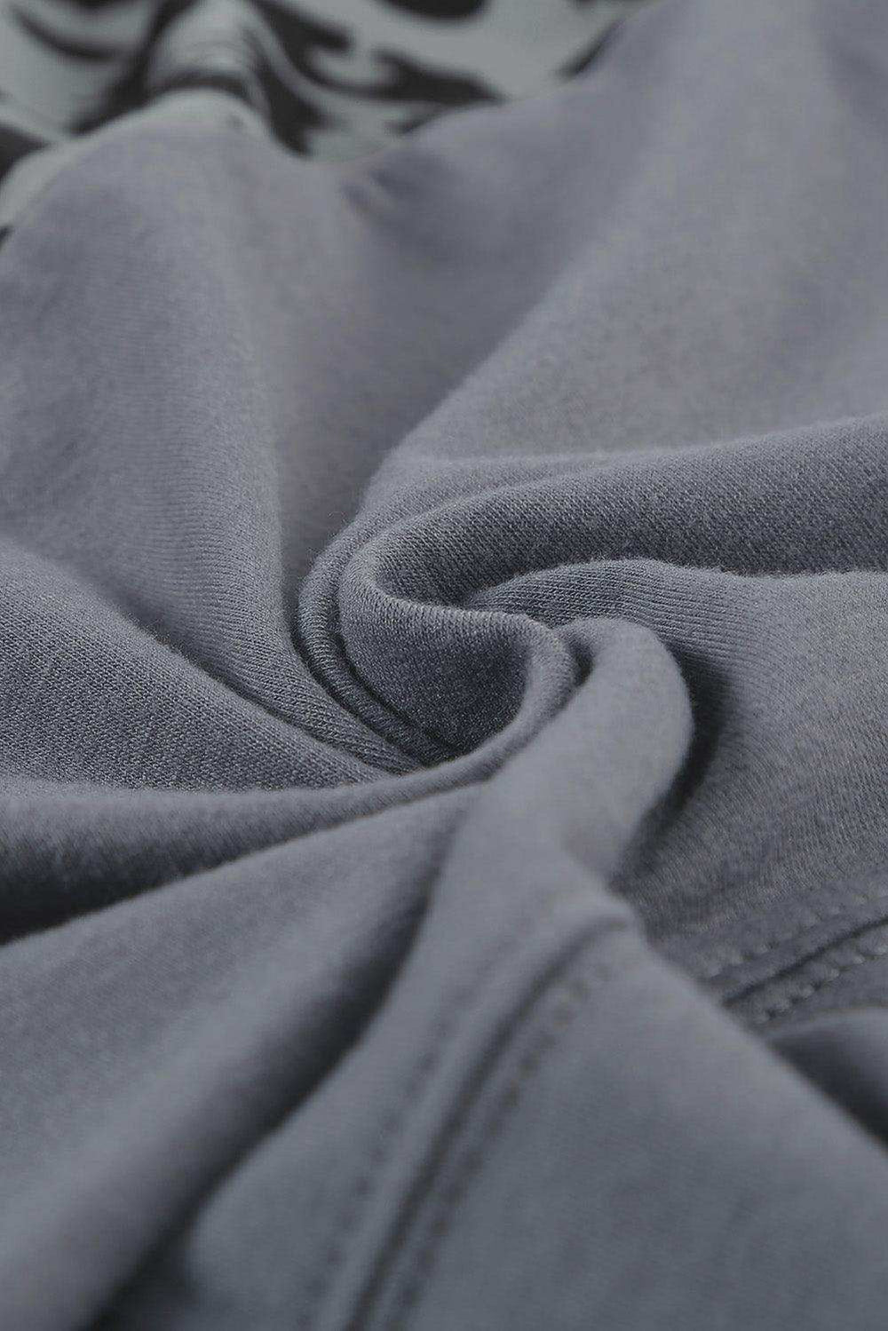 Leopard Print Color Block Short Sleeve T-Shirt - Trendsi - Flyclothing LLC