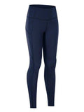 Wide Waistband Sports Leggings - Trendsi - Flyclothing LLC